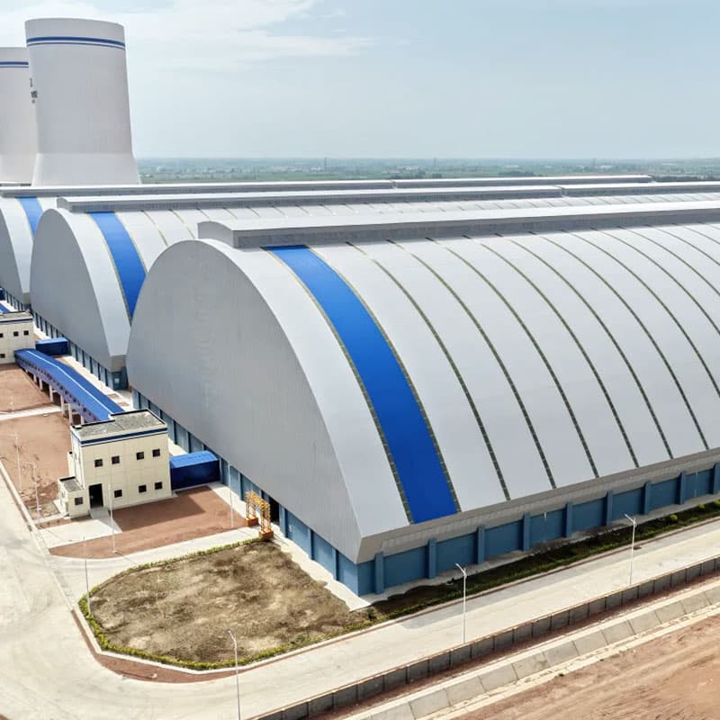 Zhaojian PE Polyester prepainted Steel Sheet Project for Gansu Zhangye Power Plant