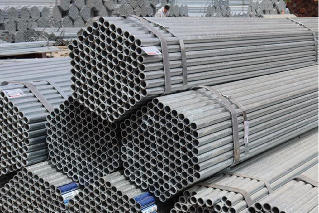 A500 galvanized round tubing of zhaojian