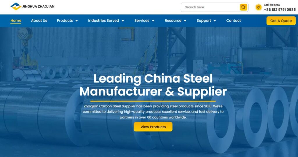 ZhaojianSteel (Zhaojian Metal Product Co., Ltd.)
