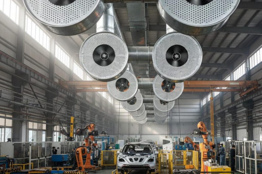 Perforated Galvanized Sheet Metal Ventilation Advantages