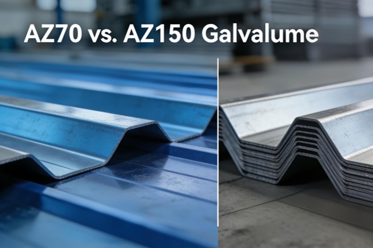 AZ70 vs. AZ150 Galvalume of Zhaojian steel