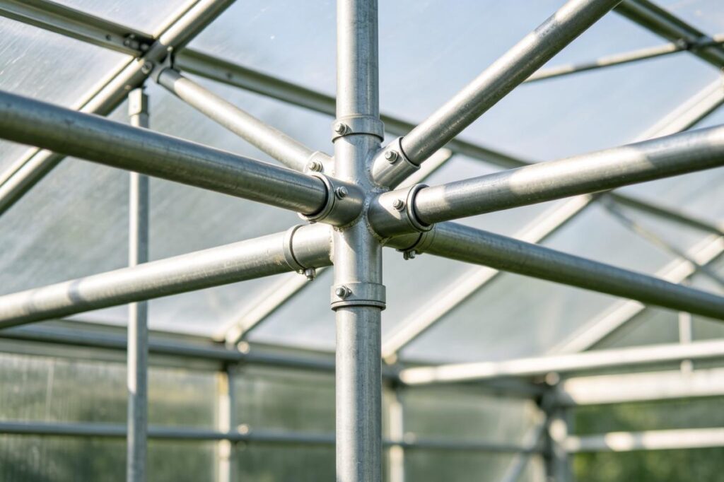 Greenhouse structure galvanized steel pipes of Zhaojian